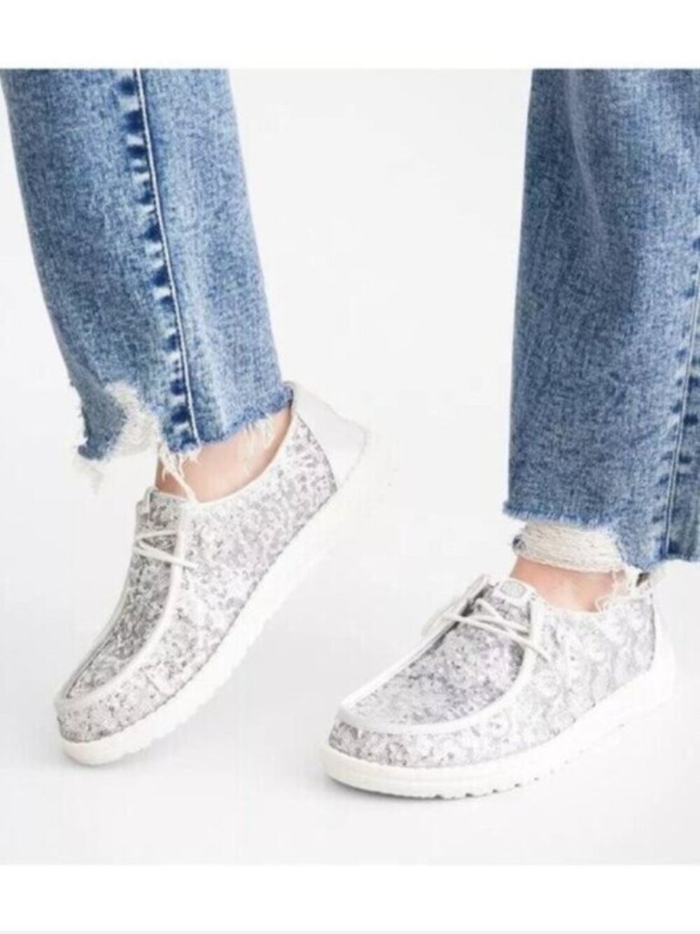 Hey Dude Women's Wendy Disco Sequin - Size 11
